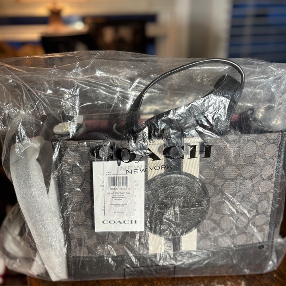 NWT Coach Dempsey Signature Jacquard Carryall- Shoulder Bag/Crossbody - Picture 16 of 16